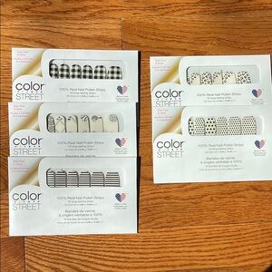 Color Street Nail Polish Strips Set